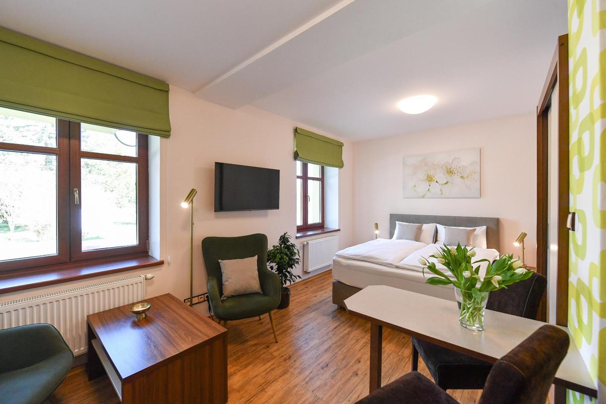 Apartmány Na Seníku Třeboň Exterior foto